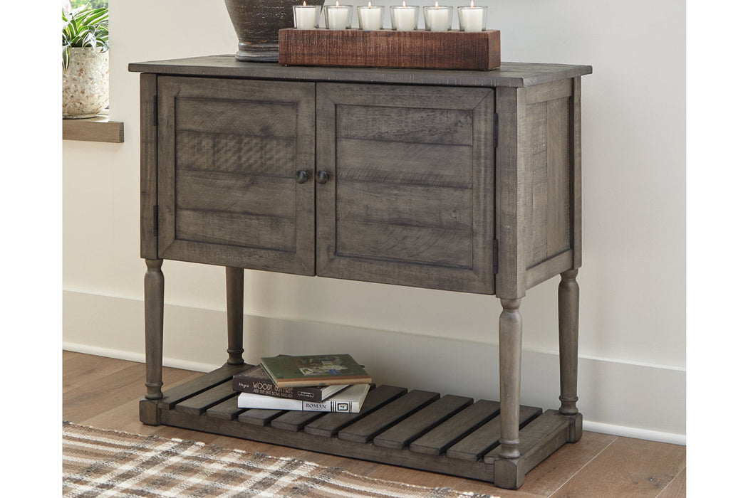 Lennick Antique Gray Accent Cabinet - A4000371 - Vega Furniture