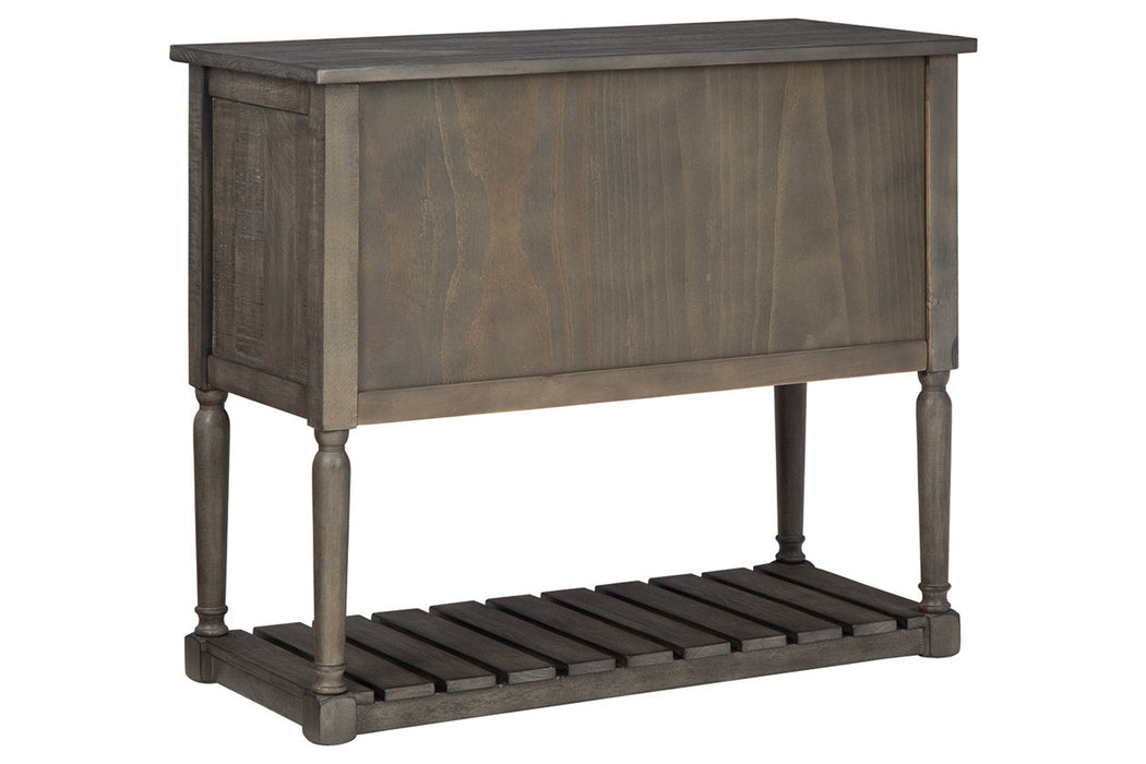 Lennick Antique Gray Accent Cabinet - A4000371 - Vega Furniture