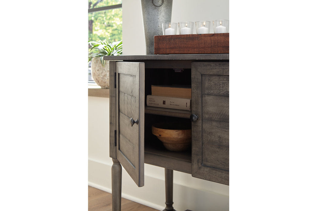 Lennick Antique Gray Accent Cabinet - A4000371 - Vega Furniture