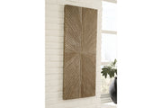 Lenora Distressed Brown Wall Decor - A8010280 - Vega Furniture