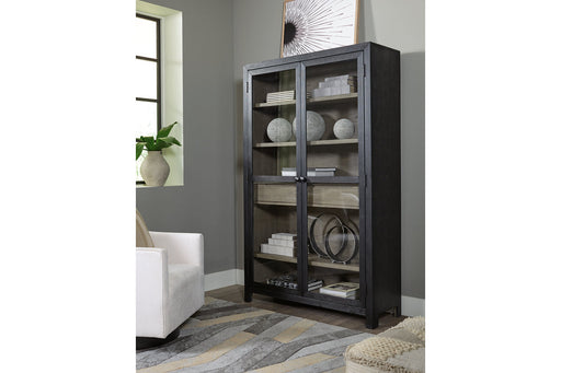 Lenston Black/Gray Accent Cabinet - A4000507 - Vega Furniture