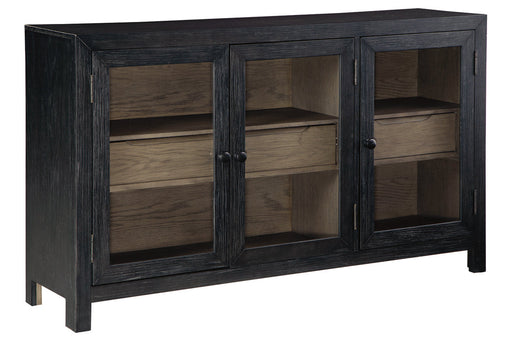 Lenston Black/Gray Accent Cabinet - A4000508 - Vega Furniture