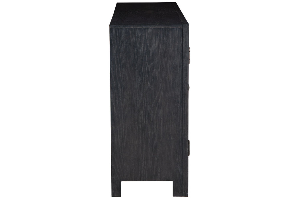 Lenston Black/Gray Accent Cabinet - A4000508 - Vega Furniture