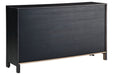 Lenston Black/Gray Accent Cabinet - A4000508 - Vega Furniture