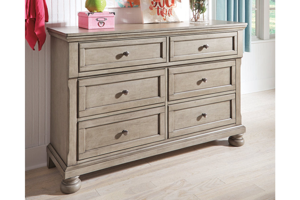 Lettner Light Gray Dresser - B733-21 - Vega Furniture