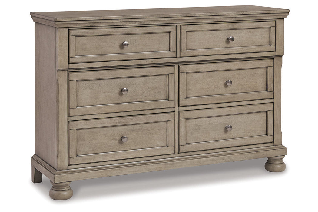 Lettner Light Gray Dresser - B733-21 - Vega Furniture