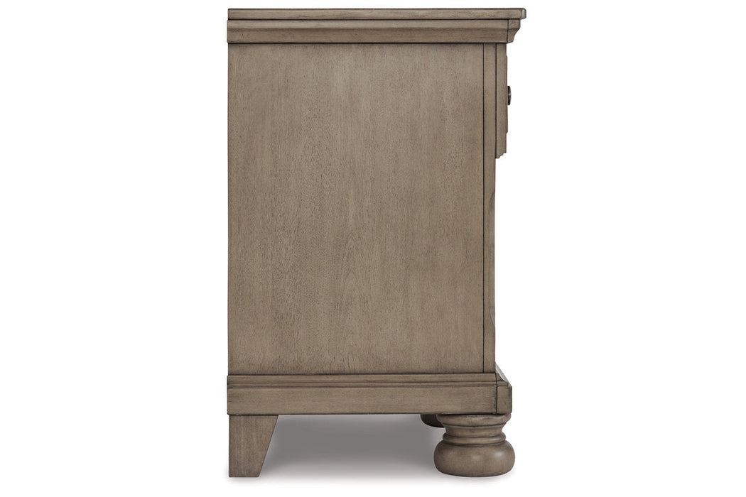 Lettner Light Gray Nightstand - B733-91 - Vega Furniture