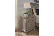 Lettner Light Gray Nightstand - B733-92 - Vega Furniture