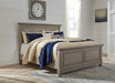 Lettner Light Gray Panel Bedroom Set - SET | B733-54 | B733-57 | B733-96 | B733-92 | B733-46 - Vega Furniture