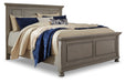 Lettner Light Gray Queen Panel Bed - SET | B733-54 | B733-57 | B733-96 - Vega Furniture