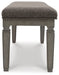 Lexorne Gray 63" Dining Bench - D924-00 - Vega Furniture