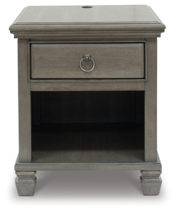 LEXORNE Gray End Table - T924-3 - Vega Furniture