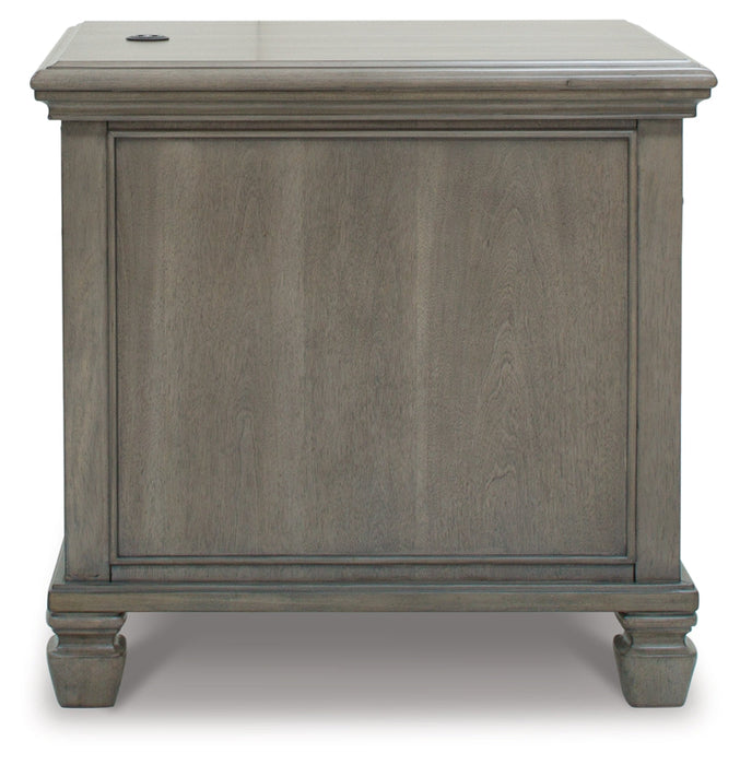 LEXORNE Gray End Table - T924-3 - Vega Furniture