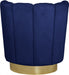 Lily Blue Velvet Accent Chair - 578Navy - Vega Furniture