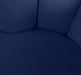 Lily Blue Velvet Accent Chair - 578Navy - Vega Furniture