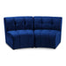 Limitless Blue Modular Velvet Loveseat - 645Navy-2PC - Vega Furniture