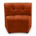 Limitless Cognac Modular Velvet Chair - 645Cognac-C - Vega Furniture