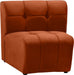 Limitless Cognac Modular Velvet Chair - 645Cognac-C - Vega Furniture