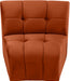 Limitless Cognac Modular Velvet Chair - 645Cognac-C - Vega Furniture