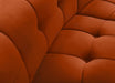 Limitless Cognac Modular Velvet Chair - 645Cognac-C - Vega Furniture