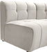 Limitless Cream Modular Velvet Loveseat - 645Cream-2PC - Vega Furniture