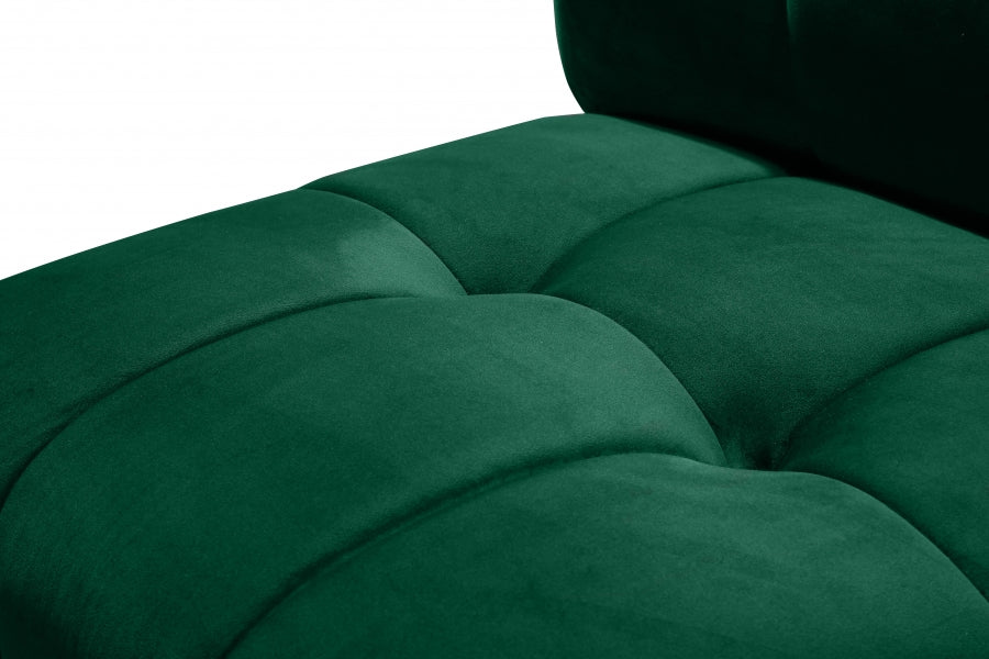 Limitless Green Modular Velvet Chair - 645Green-C - Vega Furniture