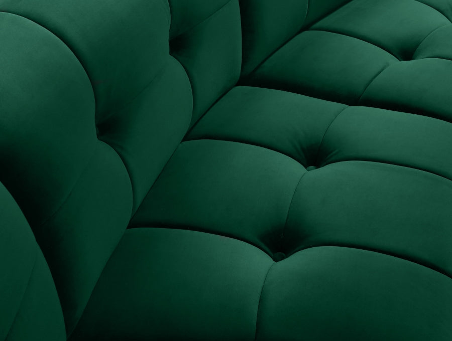 Limitless Green Modular Velvet Chair - 645Green-C - Vega Furniture