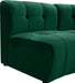 Limitless Green Modular Velvet Loveseat - 645Green-2PC - Vega Furniture