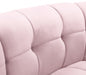 Limitless Pink Modular Velvet Chair - 645Pink-C - Vega Furniture