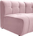 Limitless Pink Modular Velvet Loveseat - 645Pink-2PC - Vega Furniture