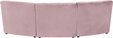 Limitless Pink Modular Velvet Sofa - 645Pink-3PC - Vega Furniture