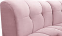 Limitless Pink Modular Velvet Sofa - 645Pink-3PC - Vega Furniture