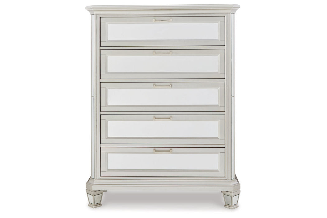 Lindenfield Silver Chest of Drawers - B758-46 - Vega Furniture