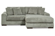 Lindyn Fog 2-Piece RAF Sofa Chaise - SET | 2110517 | 2110564 - Vega Furniture