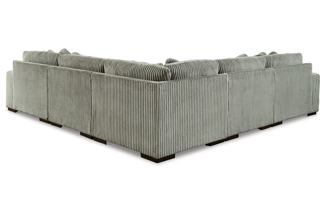 Lindyn Fog 5-Piece Sectional - SET | 2110564 | 2110565 | 2110577 | 2110546(2) - Vega Furniture