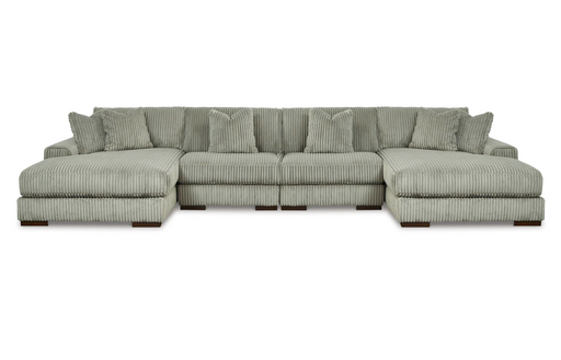 Lindyn Fog Double Chaise Sectional - SET | 2110517 | 2110546 | 2110546 | 2110516 - Vega Furniture