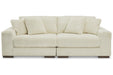 Lindyn Ivory 2-Piece Sectional Sofa - SET | 2110464 | 2110465 - Vega Furniture