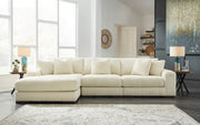 Lindyn Ivory 3-Piece LAF Sectional - SET | 2110416 | 2110465 | 2110446 - Vega Furniture