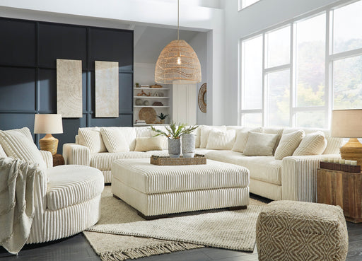 Lindyn Ivory 5-Piece Sectional - SET | 2110464 | 2110465 | 2110477 | 2110446(2) - Vega Furniture