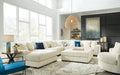 Lindyn Ivory 6-Piece LAF Sectional - SET | 2110416 | 2110465 | 2110477 | 2110446(3) | 2110408 - Vega Furniture