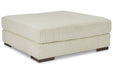 Lindyn Ivory Oversized Accent Ottoman - 2110408 - Vega Furniture