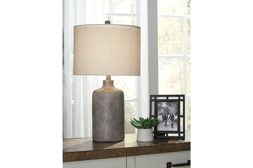 Linus Antique Black Table Lamp - L117964 - Vega Furniture