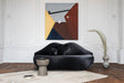 Lips Black Velvet Settee - LIPSBLACK-L - Vega Furniture