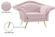 Lips Pink Velvet Chair - 607Pink-C - Vega Furniture