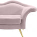 Lips Pink Velvet Chair - 607Pink-C - Vega Furniture