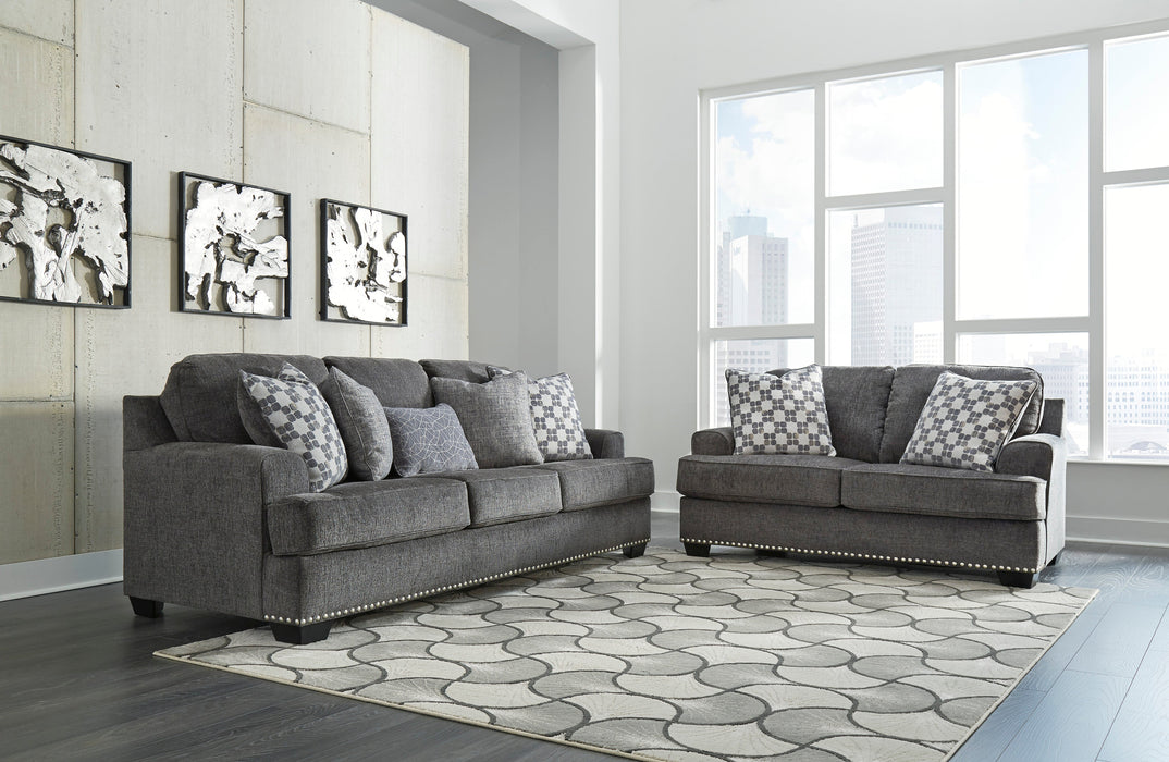 Locklin Carbon Living Room Set - SET | 9590438 | 9590435 | 9590423 | 9590414 - Vega Furniture