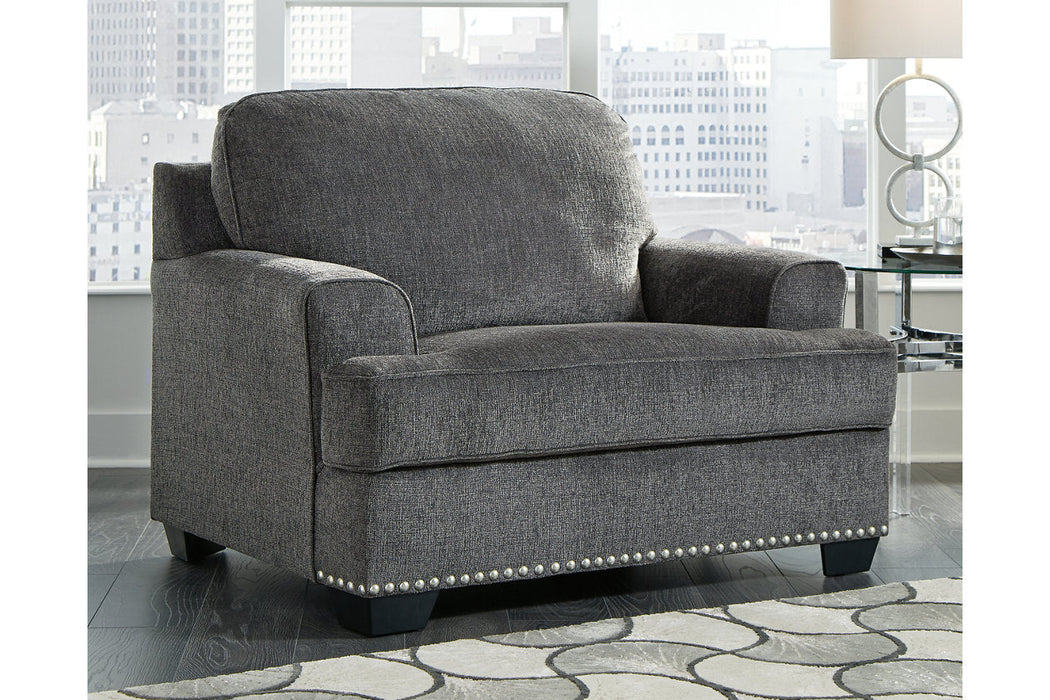 Locklin Carbon Oversized Chair - 9590423 - Vega Furniture