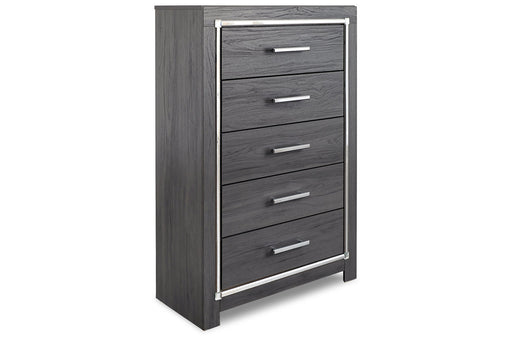 Lodanna Gray Chest of Drawers - B214-46 - Vega Furniture