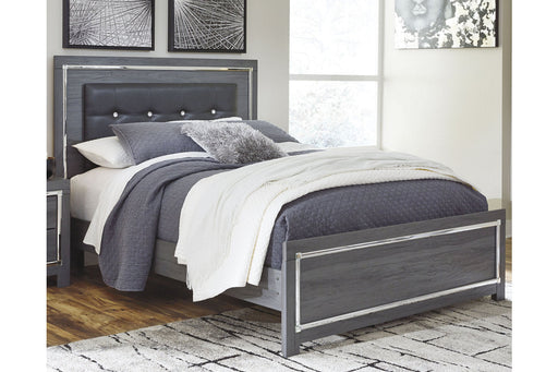 Lodanna Gray Queen Panel Bed - SET | B214-54 | B214-57 | B214-96 - Vega Furniture