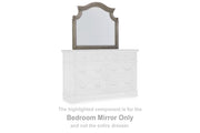 Lodenbay Antique Gray Bedroom Mirror (Mirror Only) - B751-36 - Vega Furniture